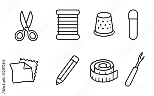 Sewing essentials: tools and supplies for crafting and design