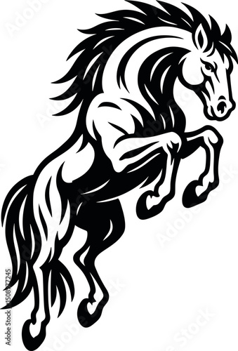 Horse Jump SVG Cut Files for Cricut & Silhouette