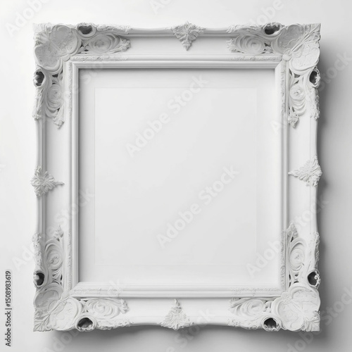 frame templates white background