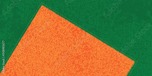 Flat carpet plate banner. Realistic grunge and window lines. Carpet set on background. Fiber effect for picture or carpet. 3d panel texture or foot mat carpet.