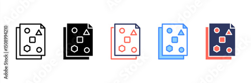 Unstructured Data Icon