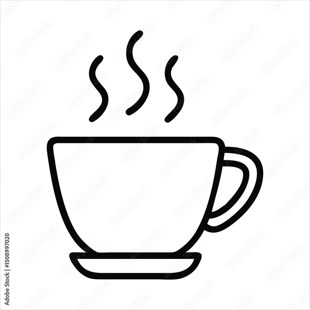 Cup Of Coffee Morning Coffee Cup Vector Art Cup Of Coffee Morning Coffee Cup Vector Art