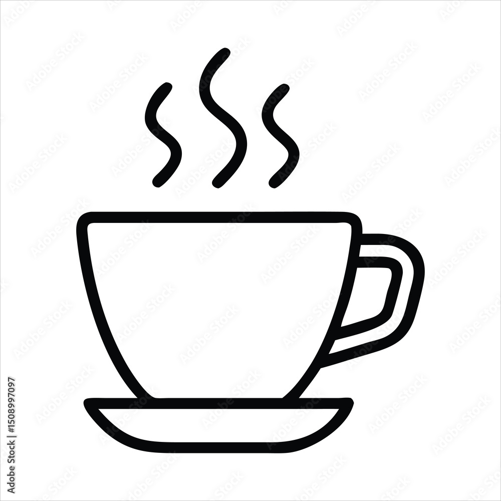 Cup Of Coffee Morning Coffee Cup Vector Art Cup Of Coffee Morning Coffee Cup Vector Art