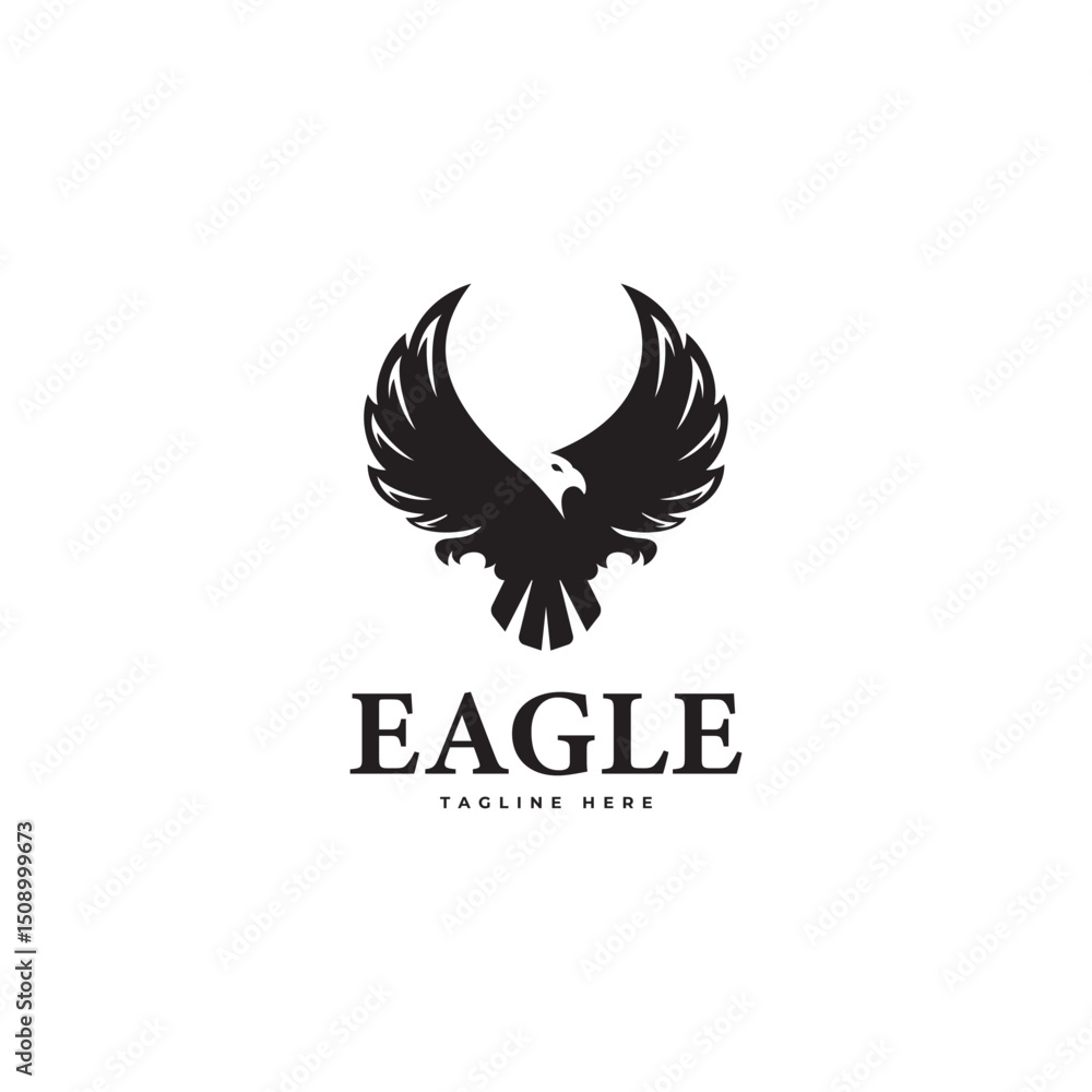 Obraz premium Eagle Emblem Vector Logo Design Template