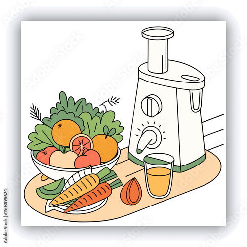 Young Asian woman coming home from grocery shopping, taking out fresh fruits and vegetables from a reusable shopping bag on the kitchen counter. She is taking photos of the fresh produces with smartph