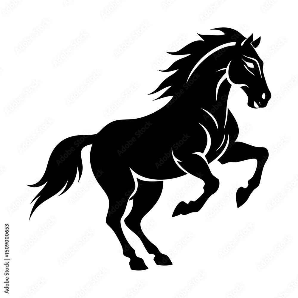horse silhouette vector horse silhouette vector