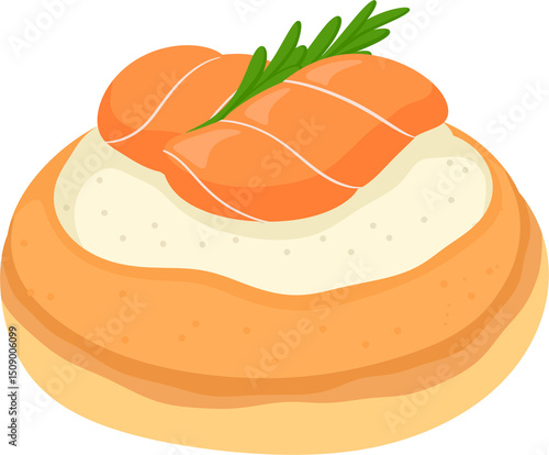 illustration blini
