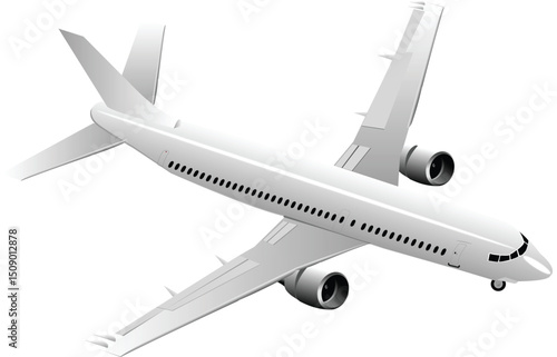 airplane High resolution vector design