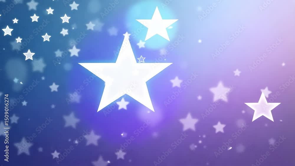 Bright Stars and Glittering Lights in a Dreamy Night Sky Background for Magical Designs Bright Stars and Glittering Lights in a Dreamy Night Sky Background for Magical Designs