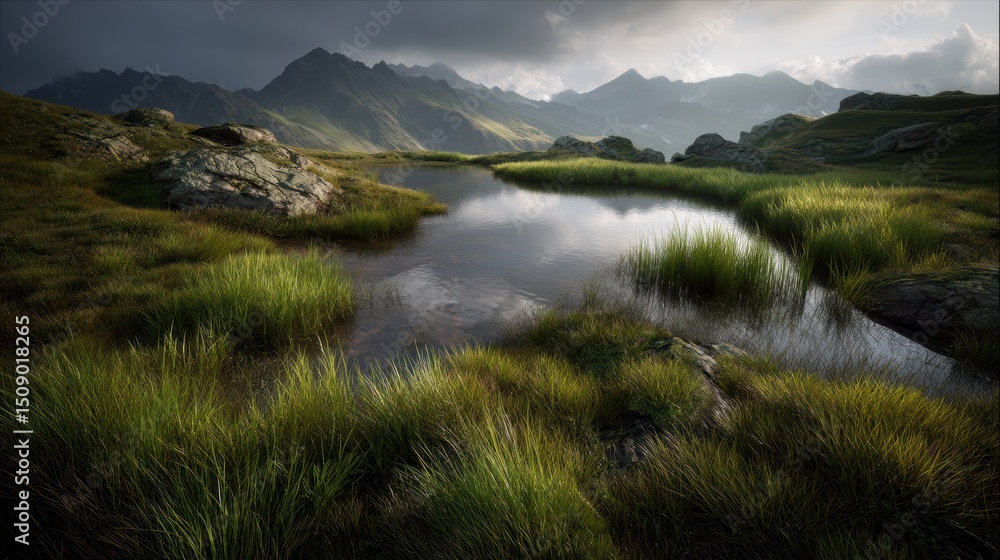 alpine lake alpine lake