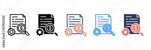 Financial Analysis Icon