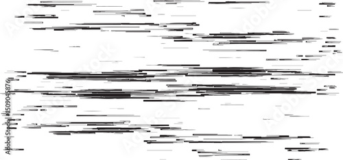 Slim lines texture. Parallel and intersecting lines abstract pattern. Abstract textured effect. Black isolated on white background.Vector illustration. EPS10.