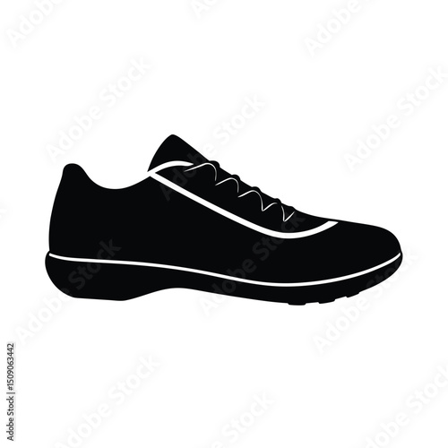sport shoes vector illustration