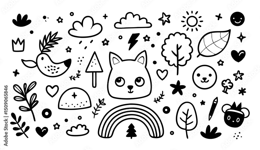 Clip Art of Education Tools and Symbols Clip Art of Education Tools and Symbols