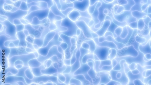 Abstract motion background shining liquid particles. 4K loop. 3D rendering