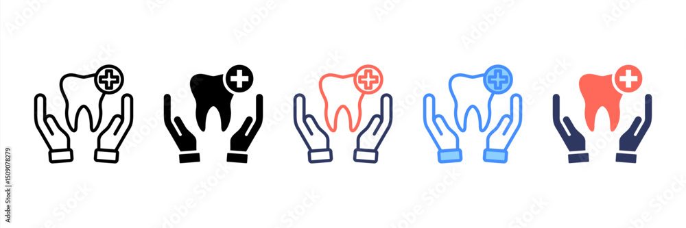Obraz premium Dental Care Icon
