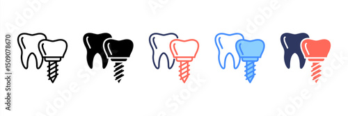 Dental Implant Icon