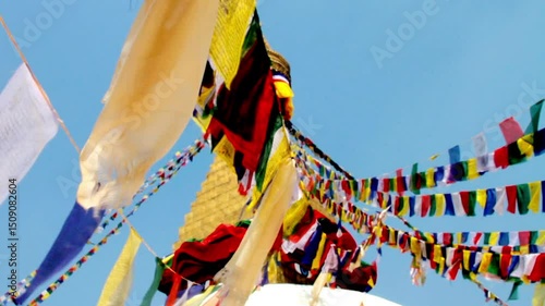 Buddhist prayer flags
