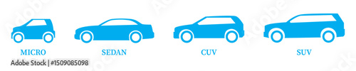 Car and rent simple minimal thin line icons. Related car rent, repair, transport, travel. Editable stroke. Vector illustration.