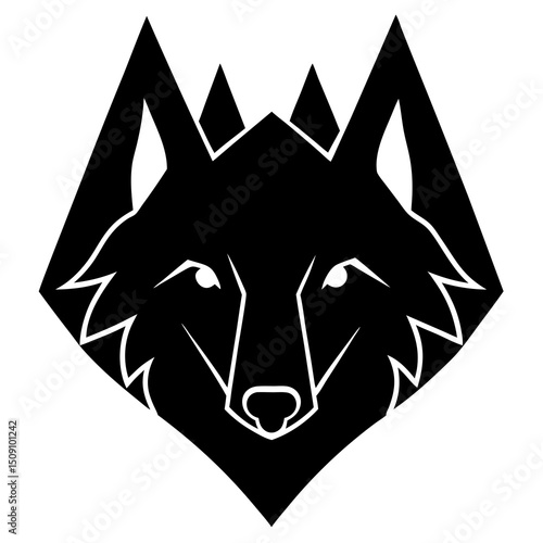 A mountain shaped like a wolf’s face