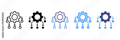 Resource Allocation Icon