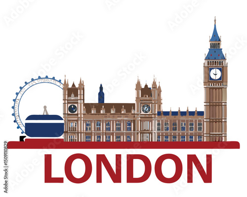 City with London
