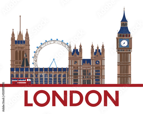City of London vector
