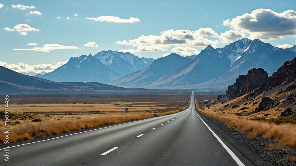 Fototapeta premium road in mountains