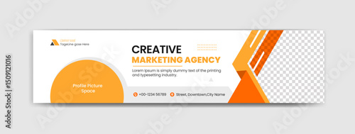 Digital marketing linkedin cover Template