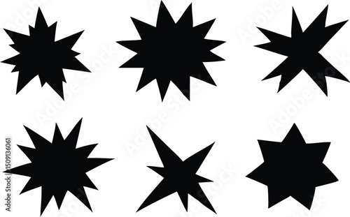 Step down silhouette design, clean cutout vector shape