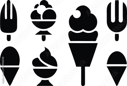 Step down silhouette design clean crisp edges vector shape