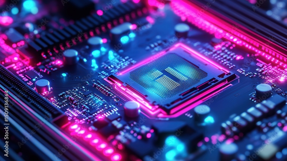 Cybernetic AI Intelligence Forming Hyper-Connected Display Cybernetic AI Intelligence Forming Hyper-Connected Display