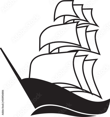 BATEAU ET SA VOILURE.eps