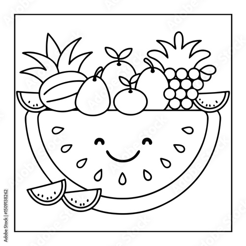 black and white coloring pages