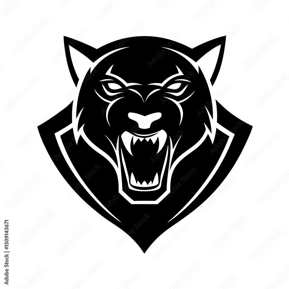 Vector illustration of a panther Vector illustration of a panther