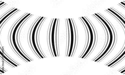 abstract simple black grey squeeze line pattern art can be used background.