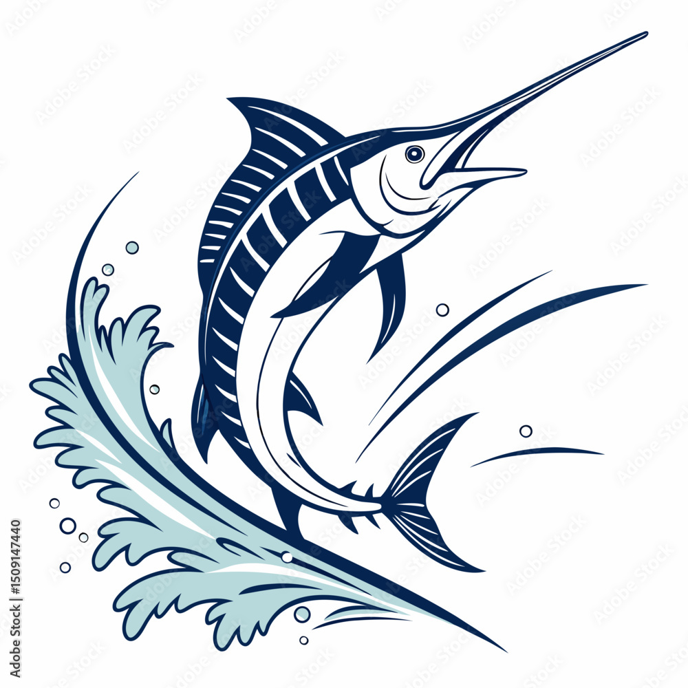 Naklejka premium fish vector illustration
