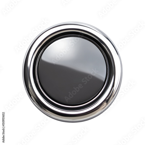 Lay Button With Sleek Look  isolated on a transparent background