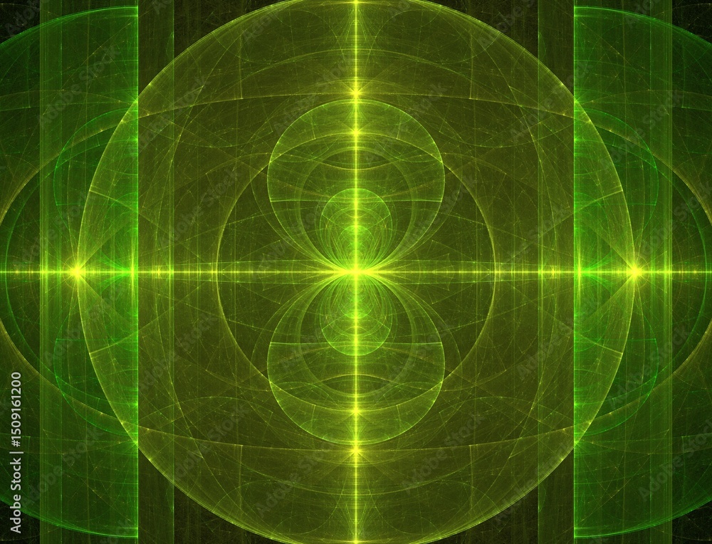 Naklejka premium Imaginatory fractal abstract background Image