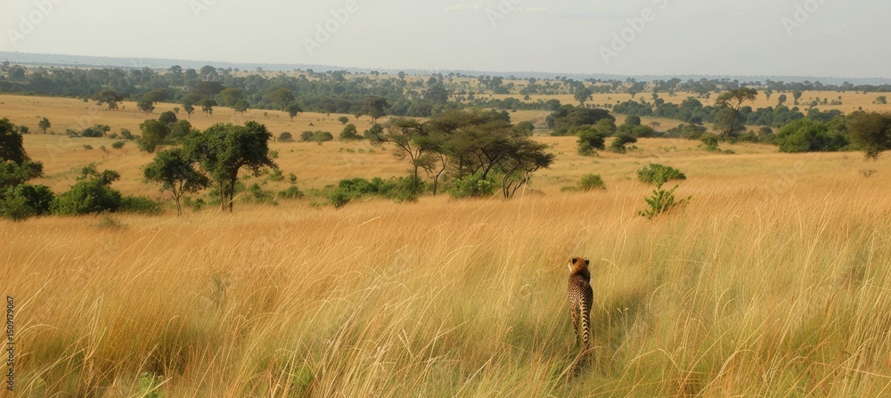 Cheetah sprinting swiftly across the grassy plains, showcasing its incredible speed and agility. Cheetah sprinting swiftly across the grassy plains, showcasing its incredible speed and agility.