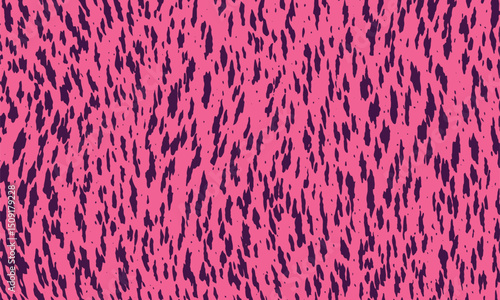 Vector pink tiger skin pattern texture. Tiger skin watercolor seamless pattern, Leopard seamless, animal skin. Design element for sale banners, posters, labels, and gift wrapping paper.