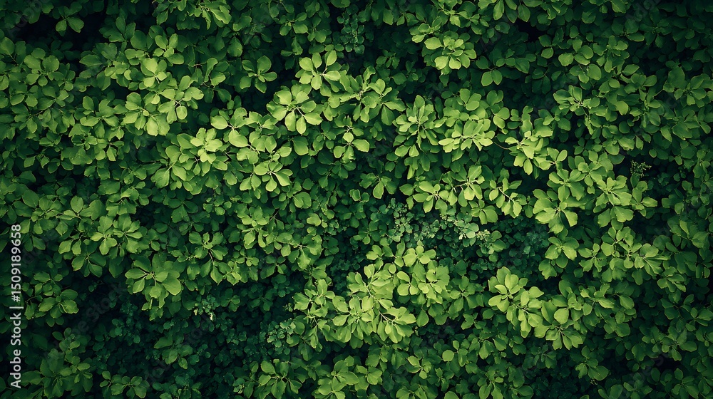 Close-up view of lush green foliage. Close-up view of lush green foliage.