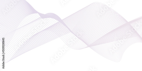 Speed lines connection vector background. Flowing futuristic dynamic motion technology. Wave curve of a smoky flow movement abstract background.	
