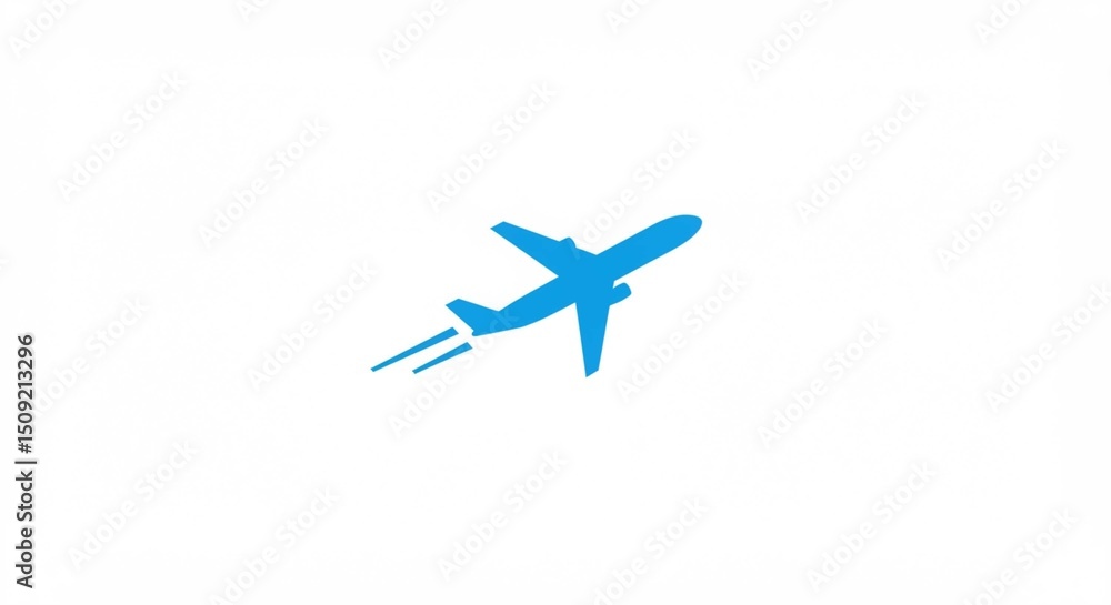 Obraz premium airplane in the sky