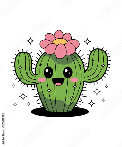 Cute Cactus T Shirt Design, Cactus Funny Succulent Cactus T-Shirt Design, Cute Cactus Graphic Tee,