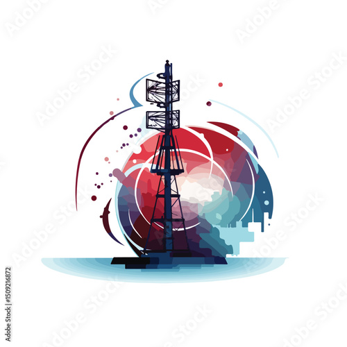 Professional Telecommunication Icon Vector Illustration for Technology Designs
