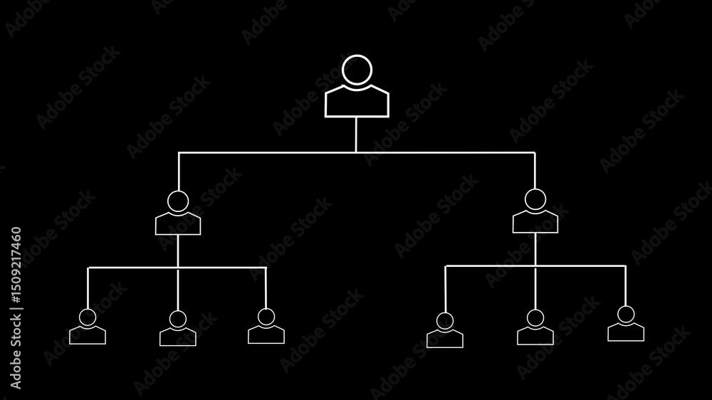 Dynamic Organizational Chart tiered leadership levels, financial graphs representing organizational power dynamics and workplace stratification networking icons and organizational. 4k Dynamic Organizational Chart tiered leadership levels, financial graphs representing organizational power dynamics and workplace stratification networking icons and organizational. 4k