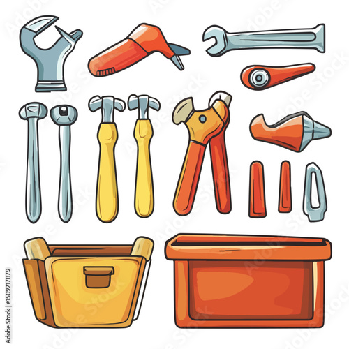Professional Workshop Tools Set Collection for DIY, Construction, and Home Improvement Projects