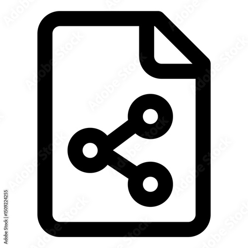 file share line icon
