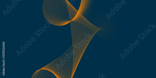 Light and bright glowing blend line curve wave seamless pattern dynamic color design element, modern background with line wavy smooth blend and particles abstract simple creative geometric design.